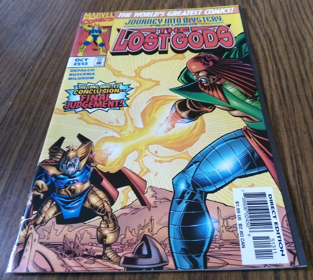 Journey Into Mystery #513 October 1997 Marvel Comics